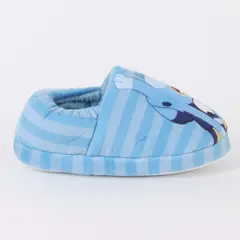 BLUEY - Pantufla Niño Rayas Saltando Celeste Bingo &