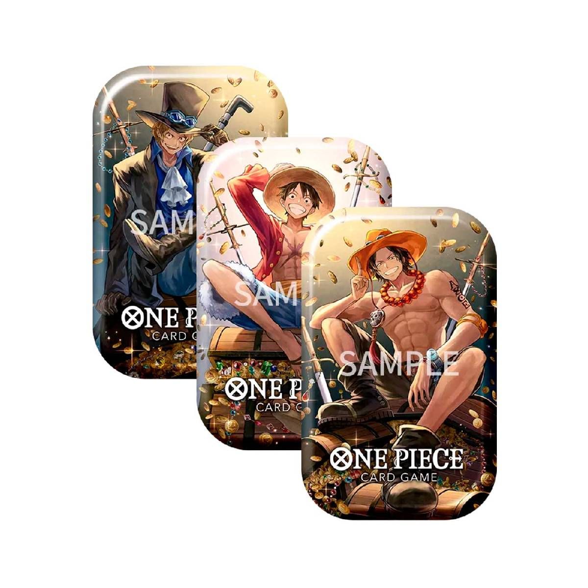 BANDAI - One Piece TCG: Mini Tin Pack Set – TS02 modelo 1 al azar