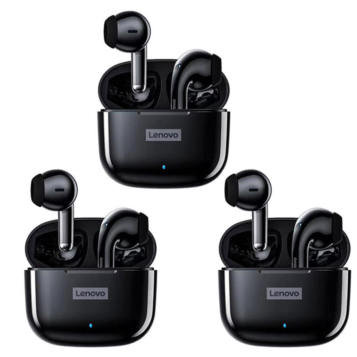LENOVO - Set de 3 audífonos Lenovo LP40 Pro Bluetooth 51