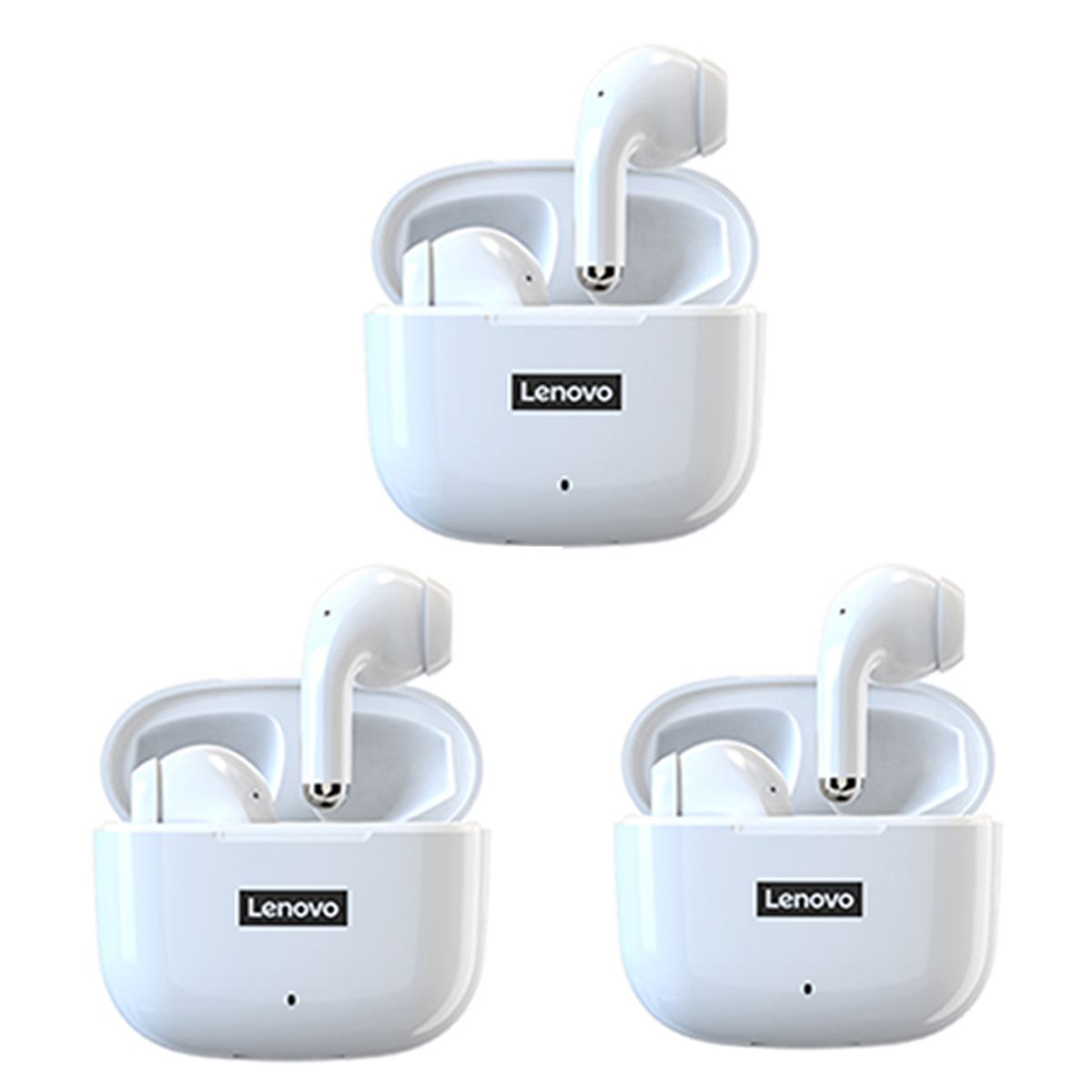 LENOVO - Set de 3 audífonos Lenovo LP40 Pro Bluetooth 51