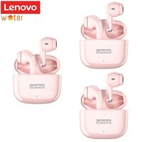 Set de 3 audífonos LP40 Pro Bluetooth 51 Rosado
