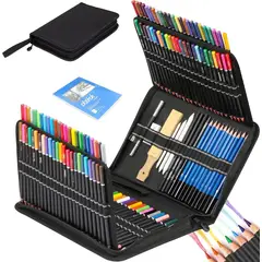 EVERSO - Conjunto de 145 piezas de pintura profesional para principiantes, artistas y amantes de la pintura