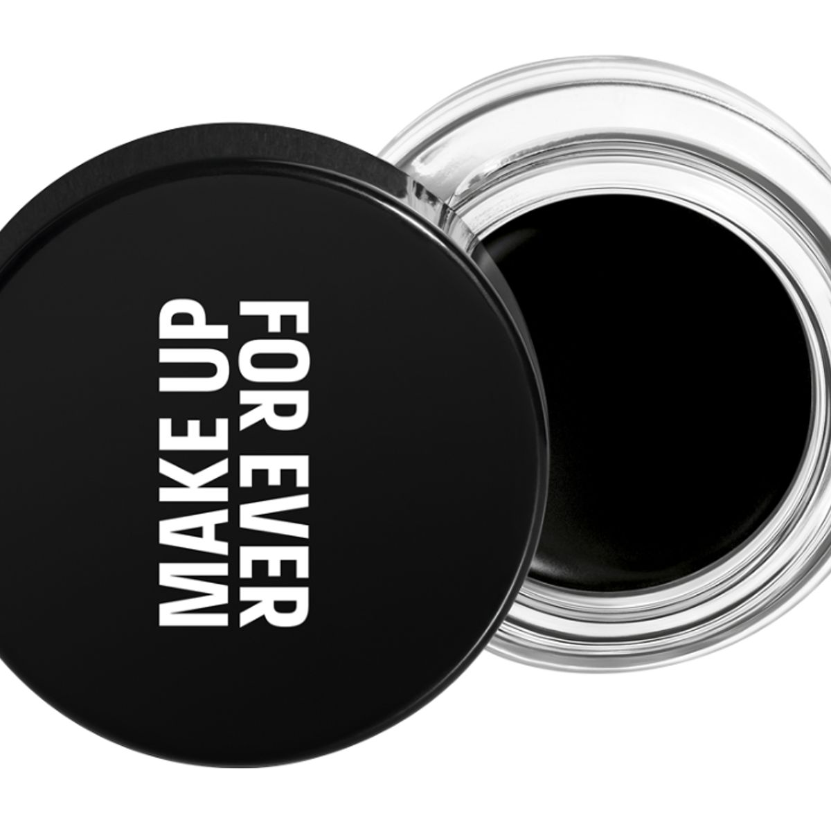 MAKE UP FOR EVER - Sombra + Delineador en Crema Artist Waterproof - 01 Whatever Black MAKE UP FOR EVER