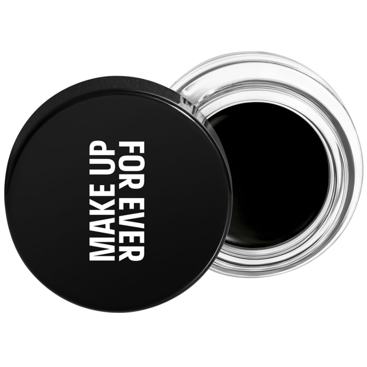 MAKE UP FOR EVER - Sombra + Delineador en Crema Artist Waterproof - 01 Whatever Black MAKE UP FOR EVER