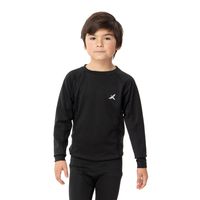 Primera Capa Niños Trekking Top Negro