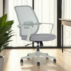 MSA MUEBLES SANTA ANA - Silla Giratoria Lifecas White