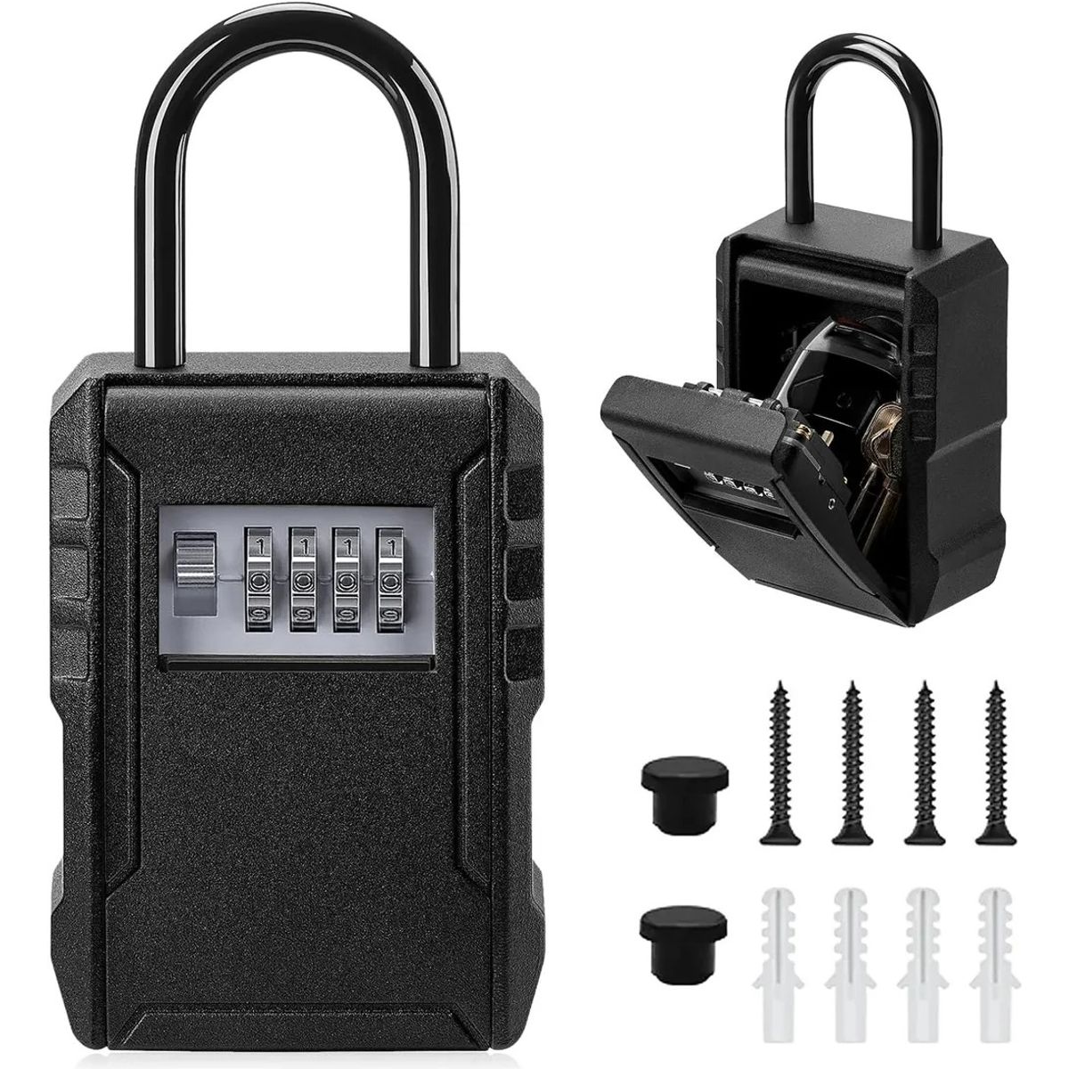 EVERSO - Caja Seguridad Para Llaves Con Clave