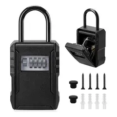 EVERSO - Caja Seguridad Para Llaves Con Clave