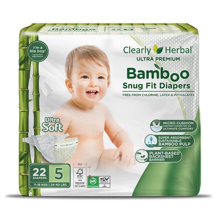 Panales Bambu Premium 88 Unidades 11 a 18 Kg. TALLA UNICA