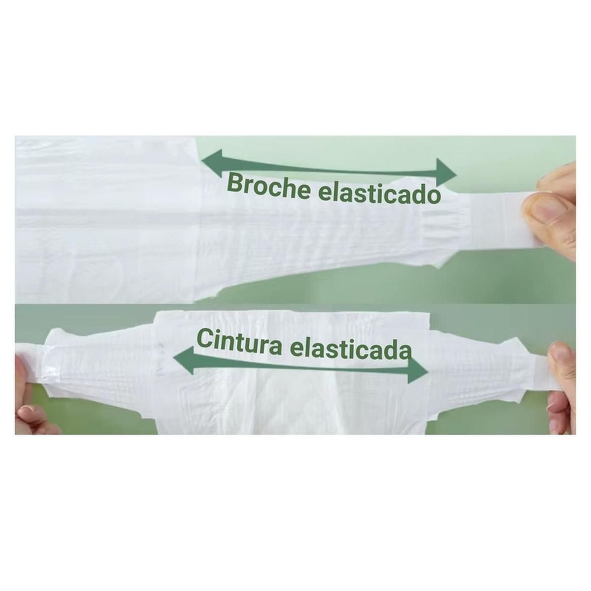 CLEARLY HERBAL - Pañales Bambú Premium 88 Unidades 11 a 18 Kg.