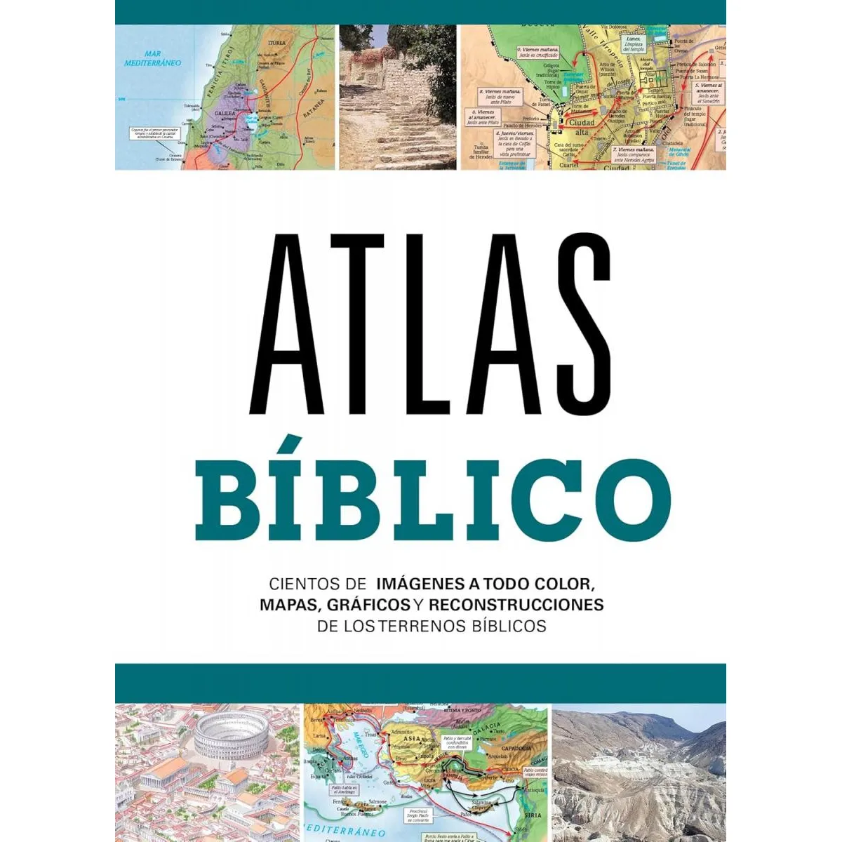 GENERICO - Atlas Bíblico - Libro ilustrado cristiano