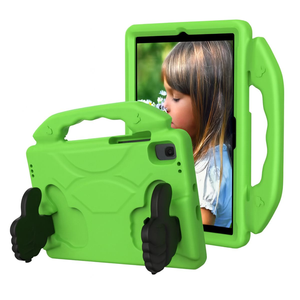 JOIGO - Carcasa Niño Anti golpe Para Tablet Samsung S10 FE 11" Verde
