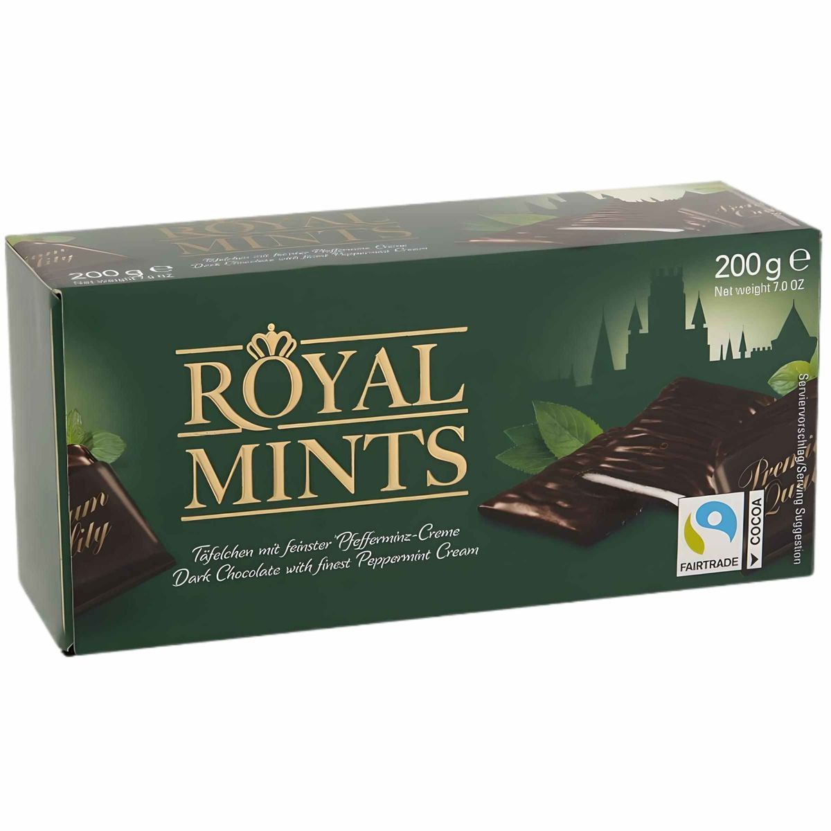 HALLOREN - Chocolate Con Menta Royal Thins Halloren 200 G