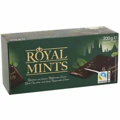 HALLOREN - Chocolate Con Menta Royal Thins 200 G