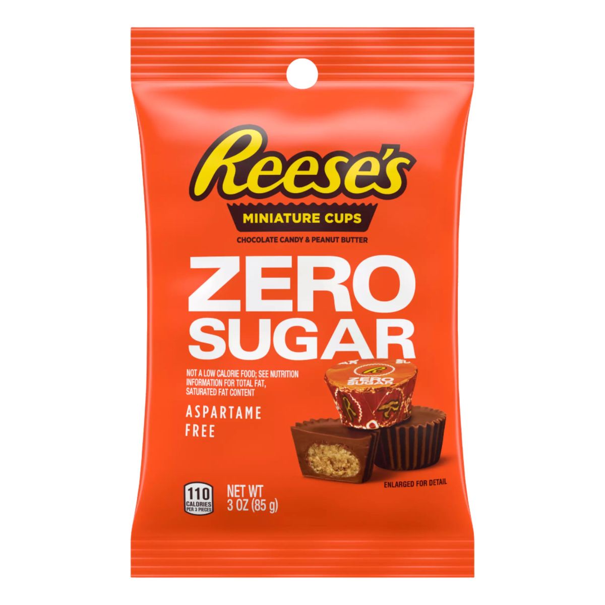 REESES - Chocolate Cups Zero Azúcar Reese's 85 g Kiosclub
