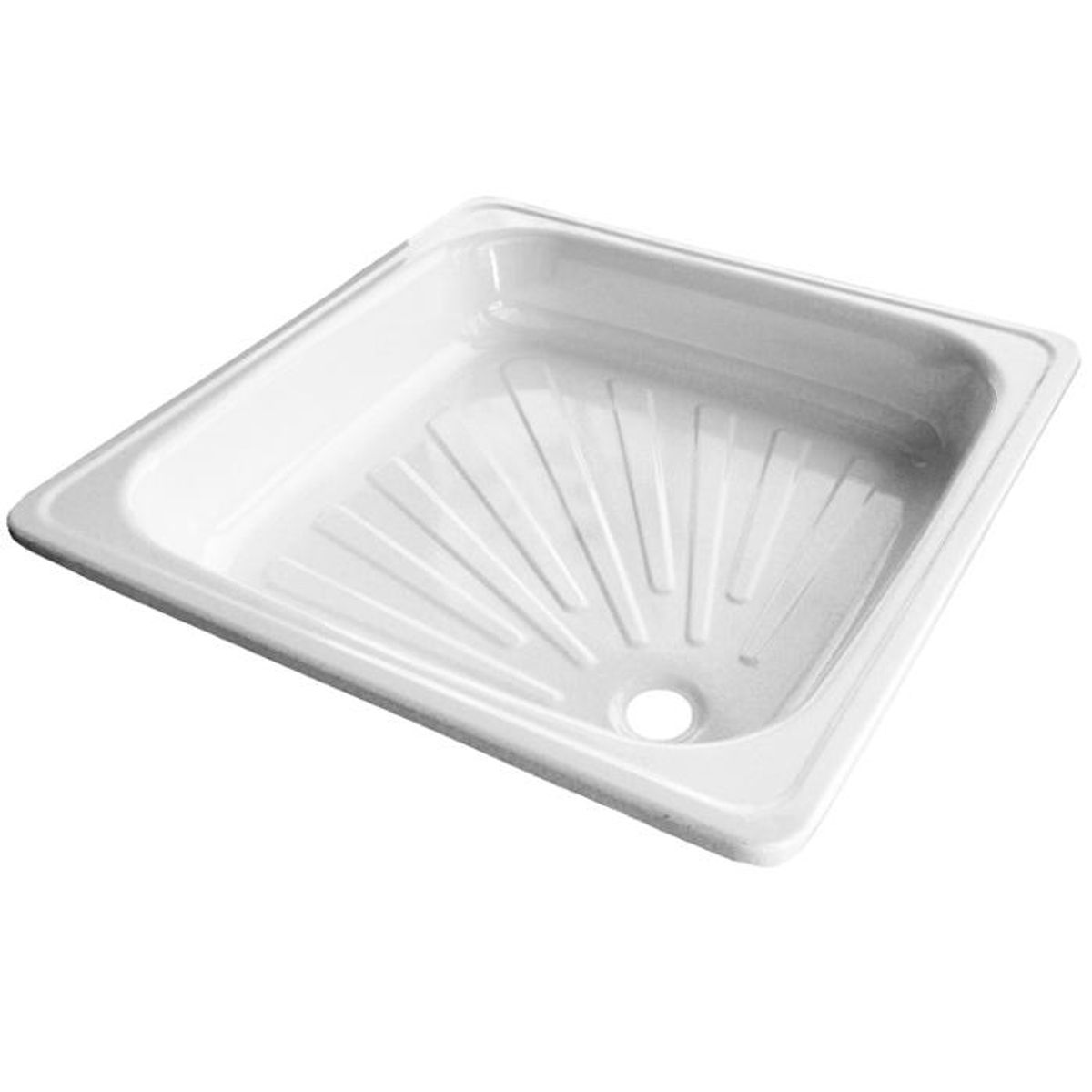 GENERICO - RECEPTACULO ACERO MIXA 70X70X14CM ANTIDSL
