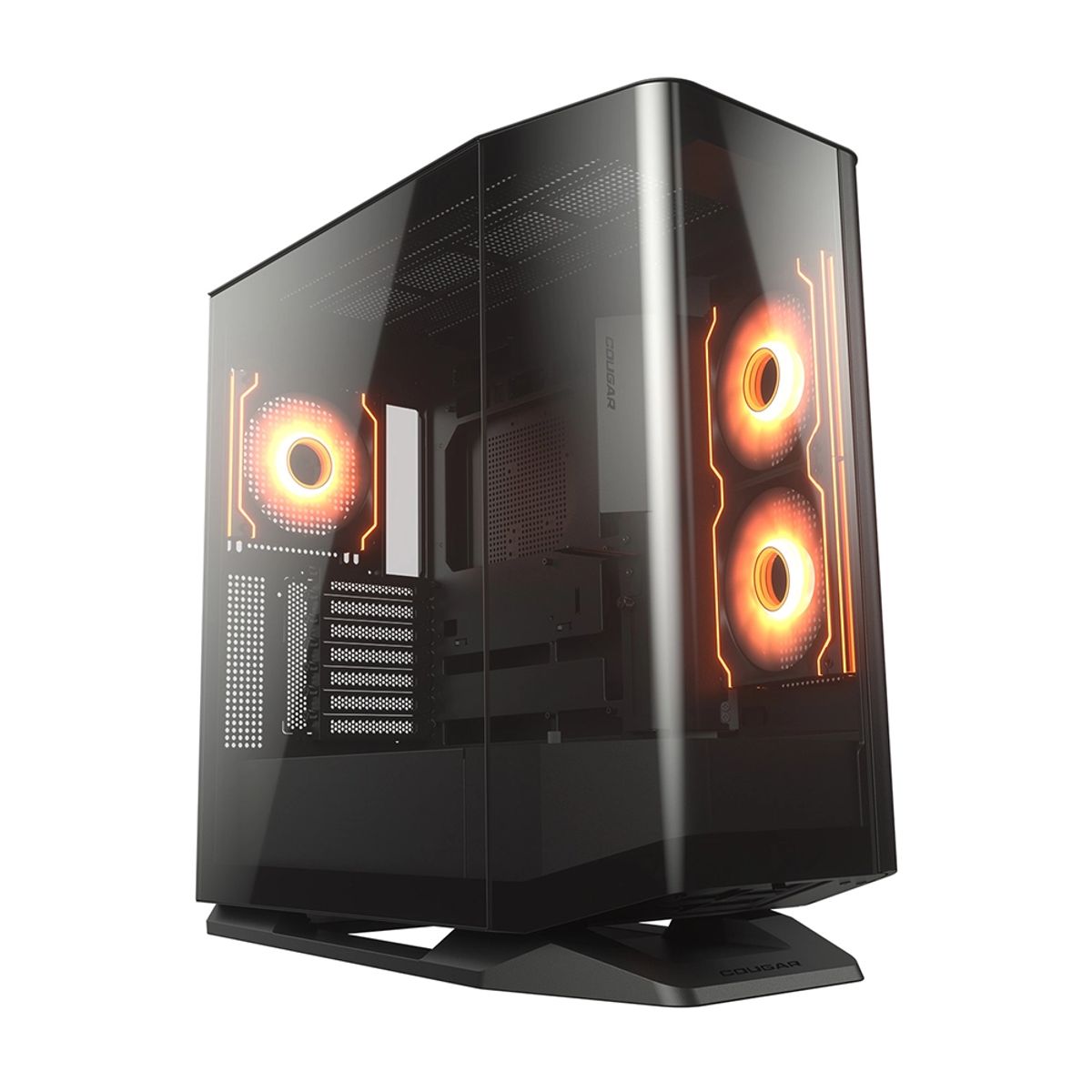 COUGAR - Gabinete Cougar FV270 RGB, Mid Tower, Color Negro