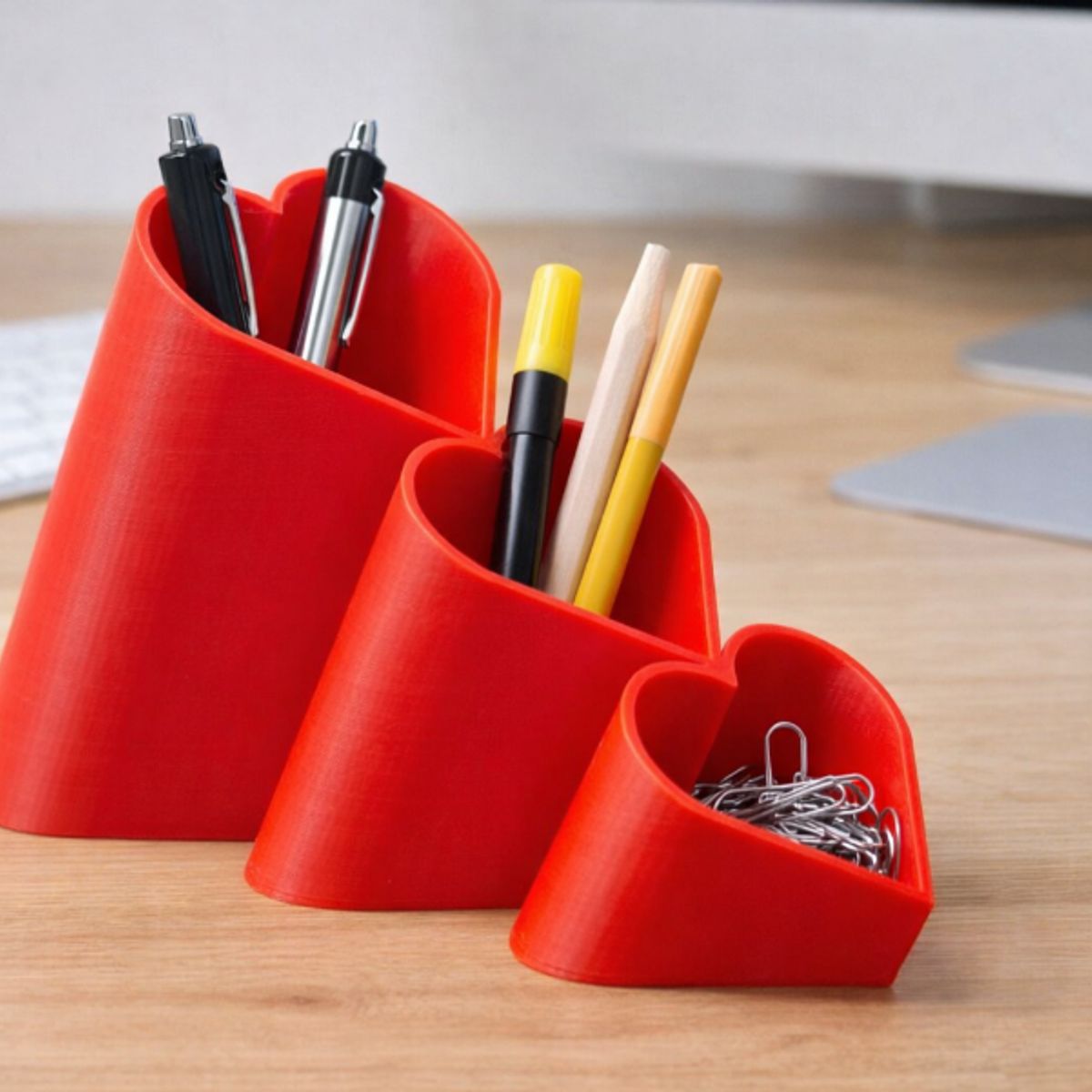 GENERICO - Organizador de escritorio de oficina de San Valentín