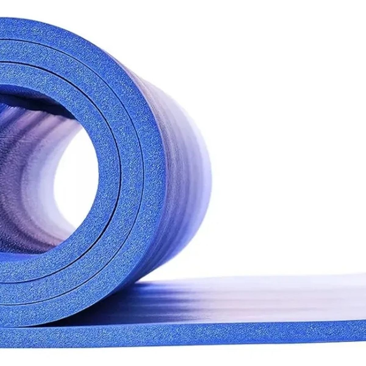 GENERICO - Mat Yoga Colchoneta Deporte 10mm + Correa + Bolso Transporte Azul