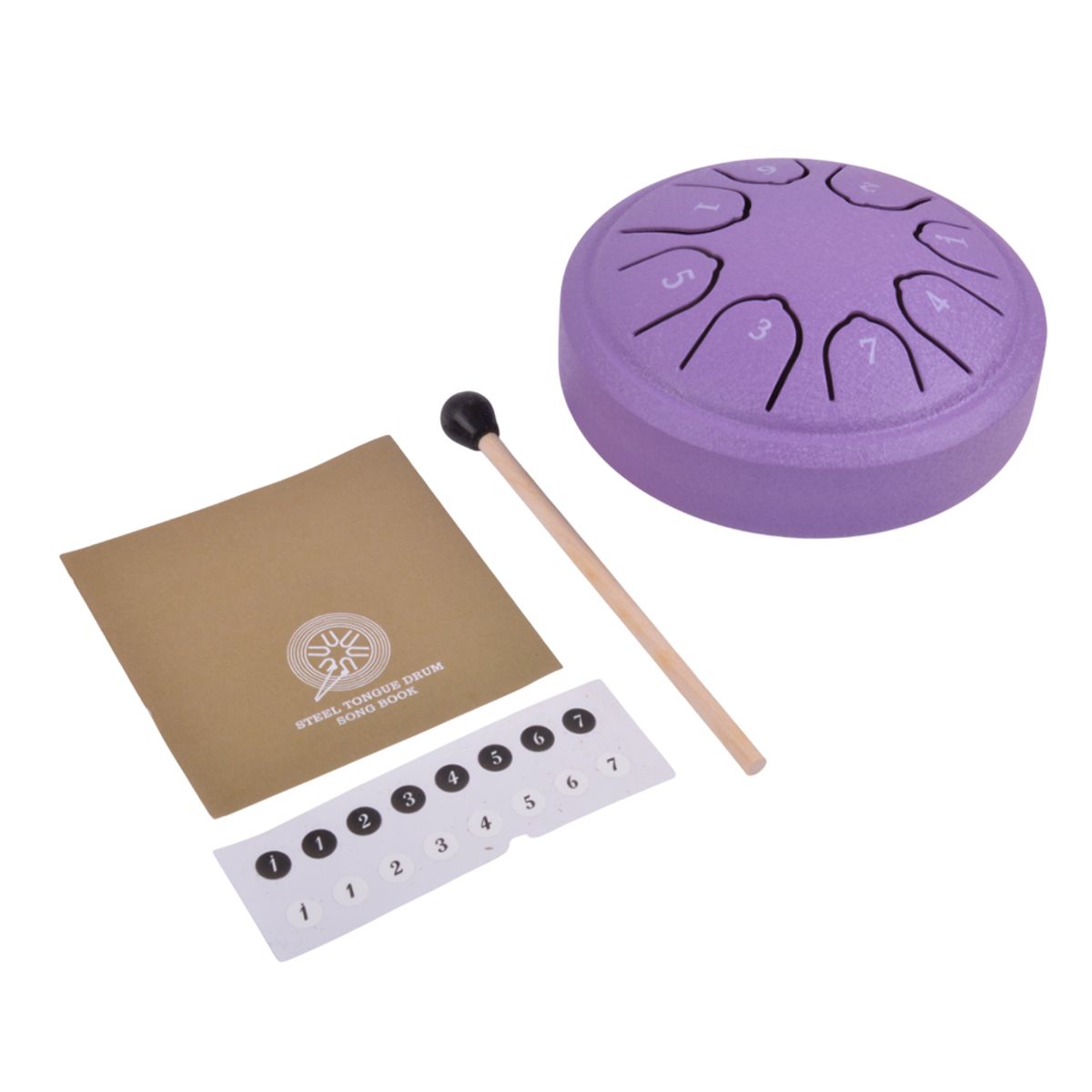 RMX - STEEL TONGUE DRUM 4.5 PULGADAS 8 TONOS RMX STD-8