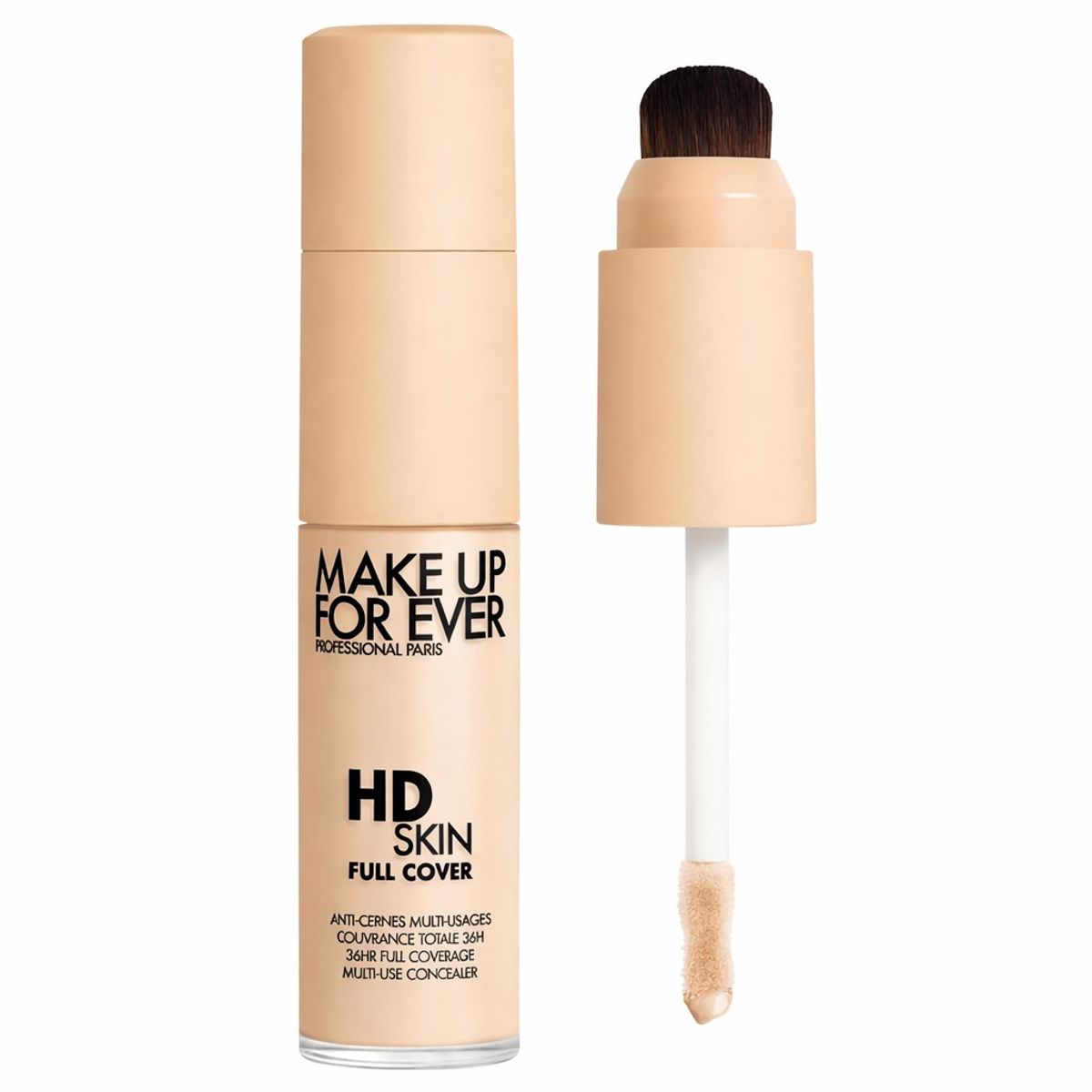 MAKE UP FOR EVER - Corrector de Ojeras Waterproof con Niacinamida HD Skin - 1R02 MAKE UP FOR EVER