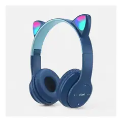 GENERICO - Audifonos Gato Bluetooth Luces Rgb