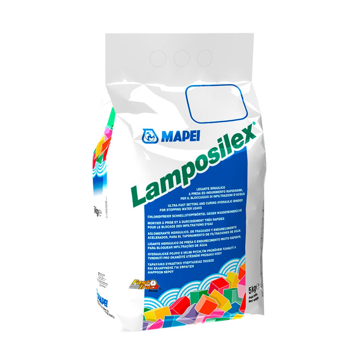 GENERICO - LAMPOSILEX - Sello hidráulico de fraguado Ultrarapido, Saco 5kg