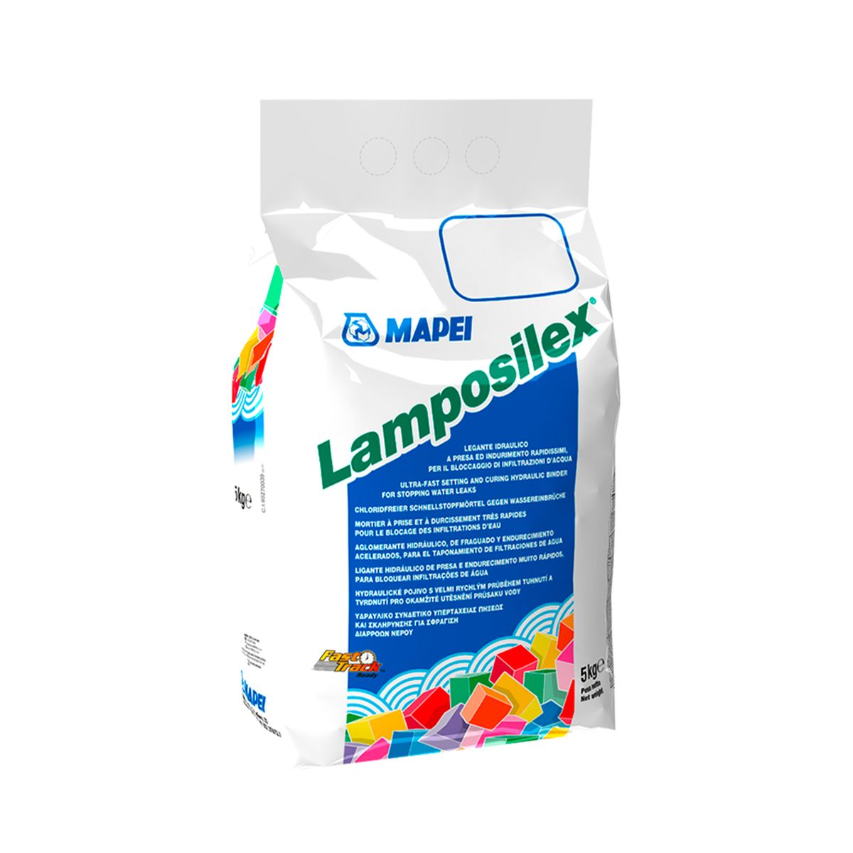 GENERICO - LAMPOSILEX - Sello hidráulico de fraguado Ultrarapido, Saco 5kg