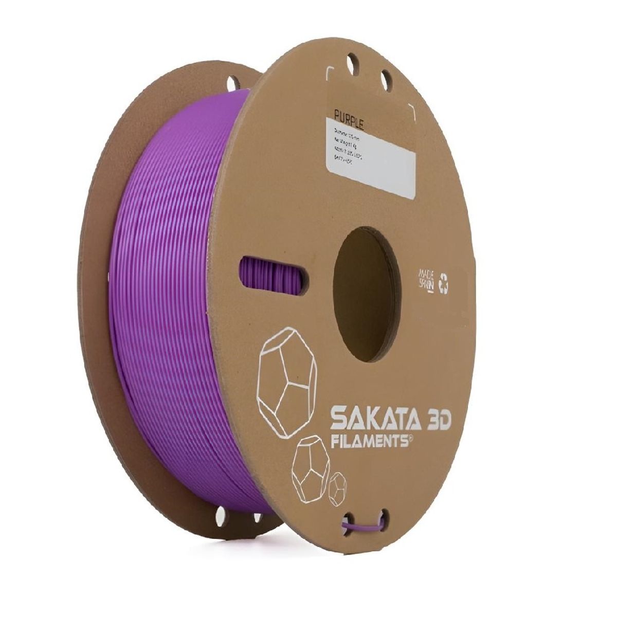 SAKATA 3D - Filamento Sakata PLA Go&Print  Morado 1,75mm 1kg