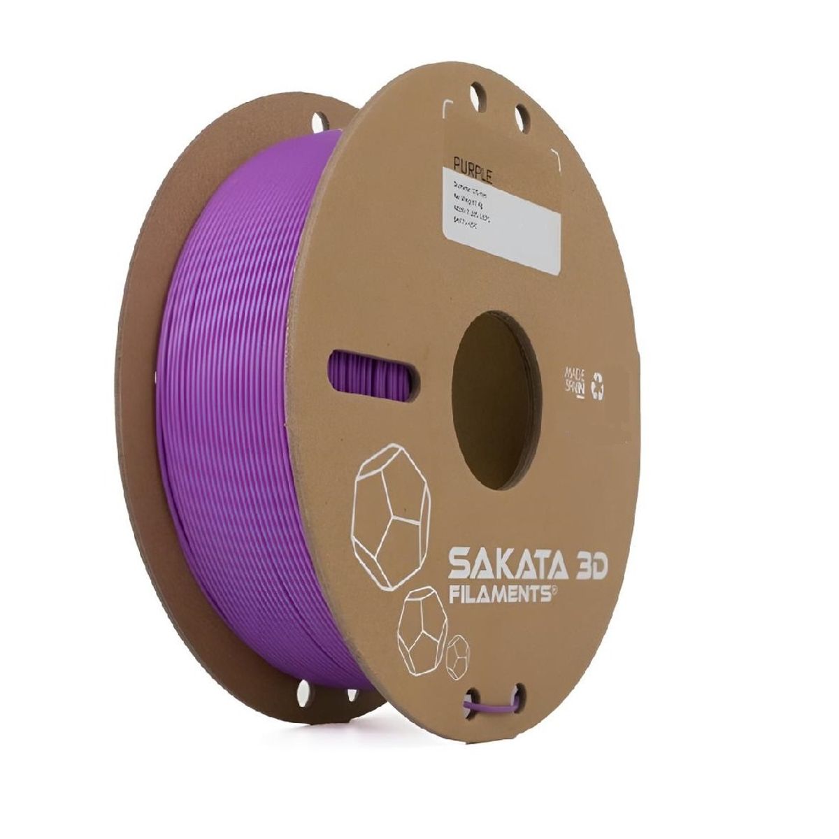 SAKATA 3D - Filamento Sakata PLA Go&Print  Morado 1,75mm 1kg