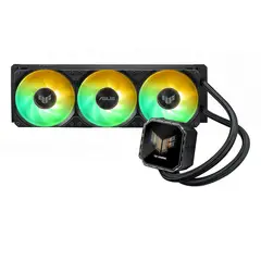 ASUS - Refrigeración Líquida TUF Gaming LC III 360 ARGB LCD, 360mm, Pantalla LCD, Intel/AMD, Negro
