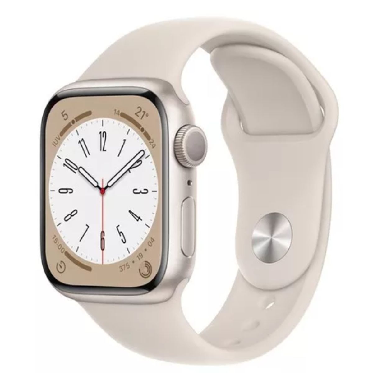 APPLE - Apple Watch Series 8 GPS 45mm Starlight Reacondicionado