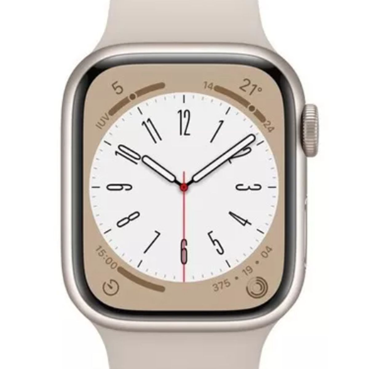 APPLE - Apple Watch Series 8 GPS 45mm Starlight Reacondicionado