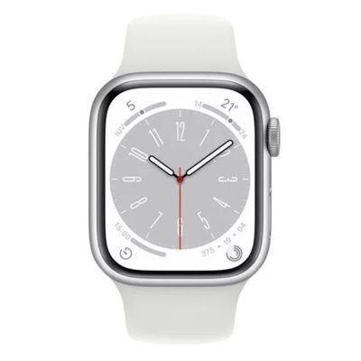 Imagen 2 del producto Watch Series 8 GPS 45mm Silver correa Blanca Reacondicionado Plateado