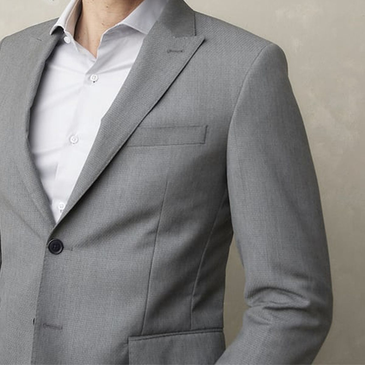 WOLF&HANK - Chaqueta Formal Hombre Wolf&Hank Lana Slim Fit