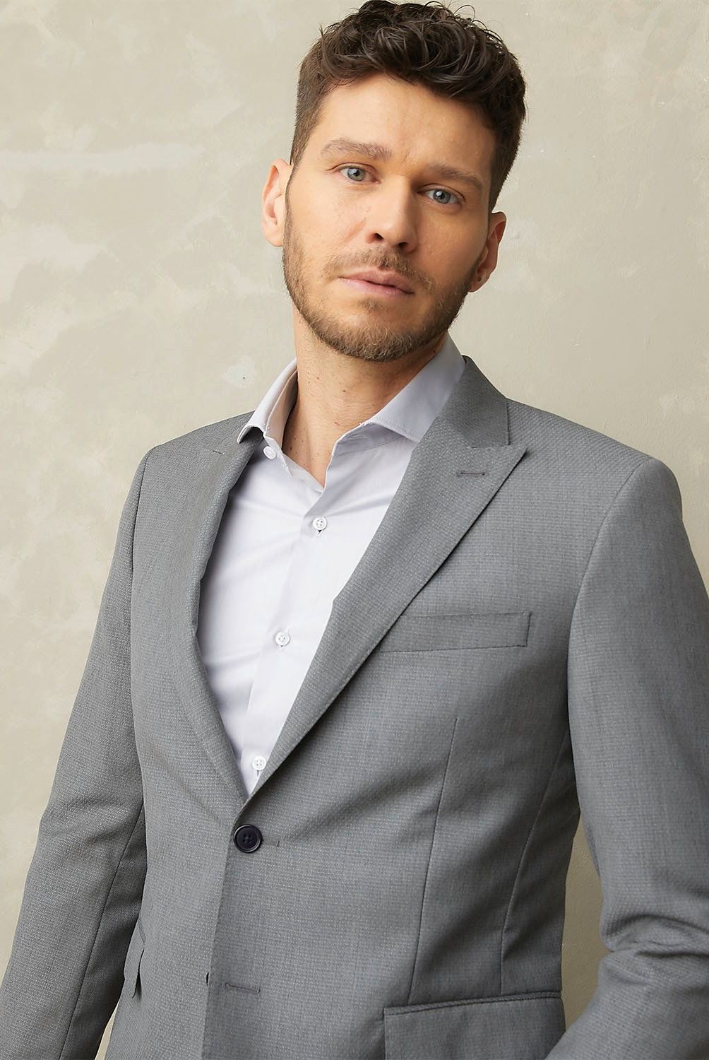 WOLF&HANK - Chaqueta Formal Hombre Wolf&Hank Lana Slim Fit