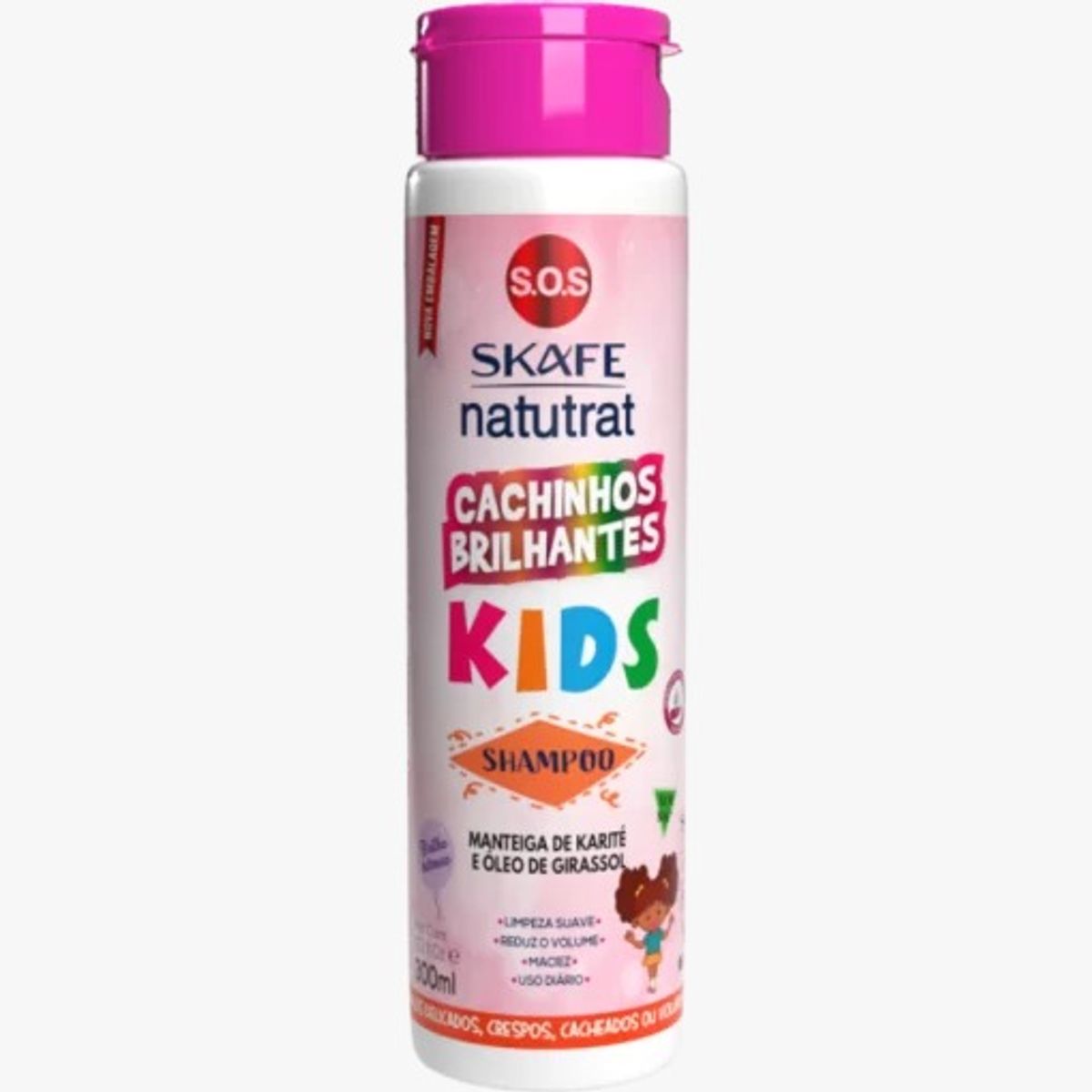 SKAFE COSMETICOS - Shampoo Natutrat SOS Kids 300 ml