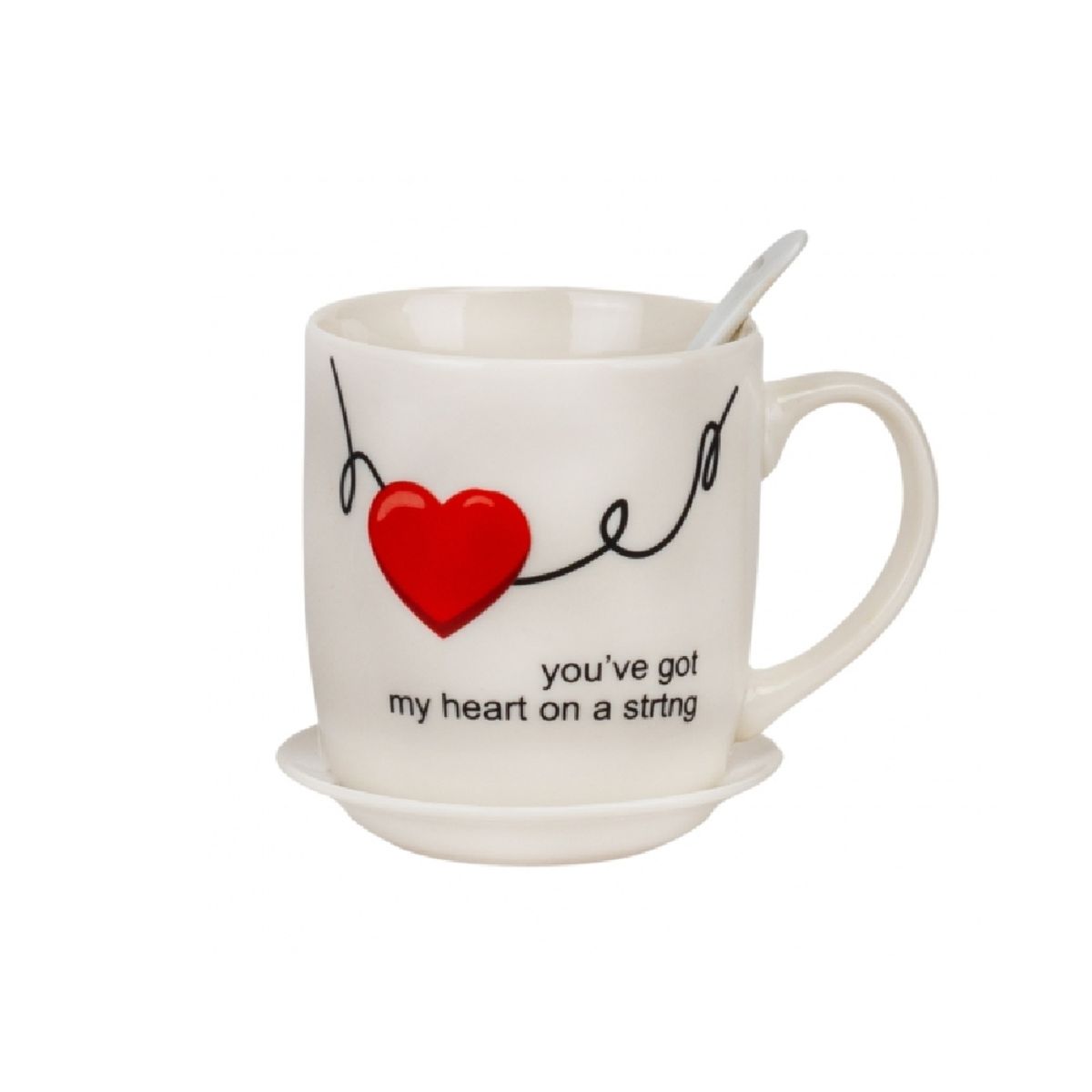 GENERICO - Taza Corazon Love San Valentin