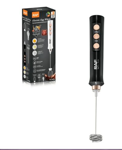 Mini Batidor Portátil 3 En 1 Carga Usb Raf R.342b