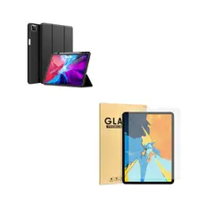 JOIGO - Funda Lamina Vidrio Smart Cover Para iPad 12.9(Pro) Negro