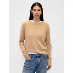 GAP - Sweater Mujer Cashsoft Café