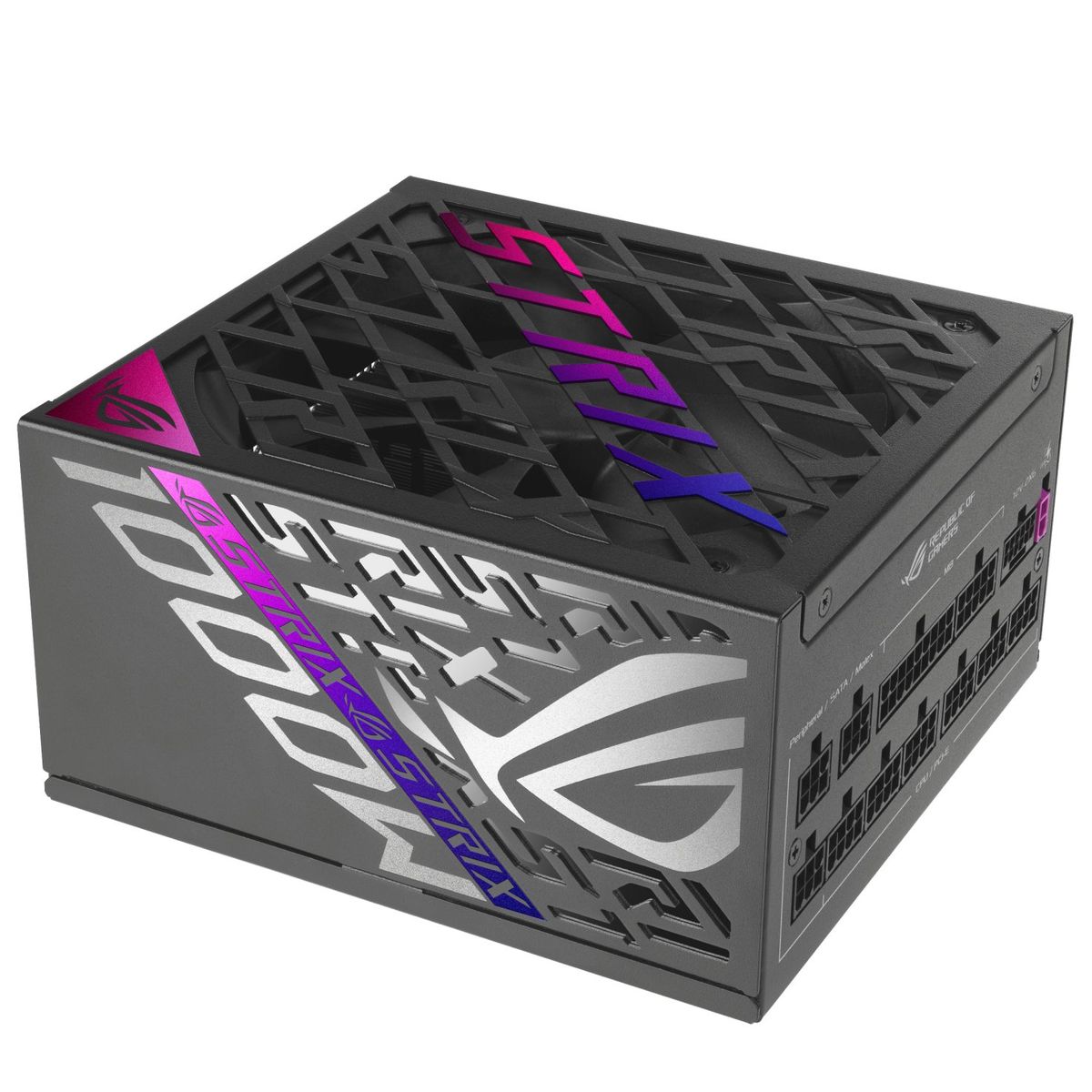 ASUS - Fuente de Poder ASUS ROG Strix 1000W Platinum, Full Modular, ATX 3.1, 80 Plus Platinum
