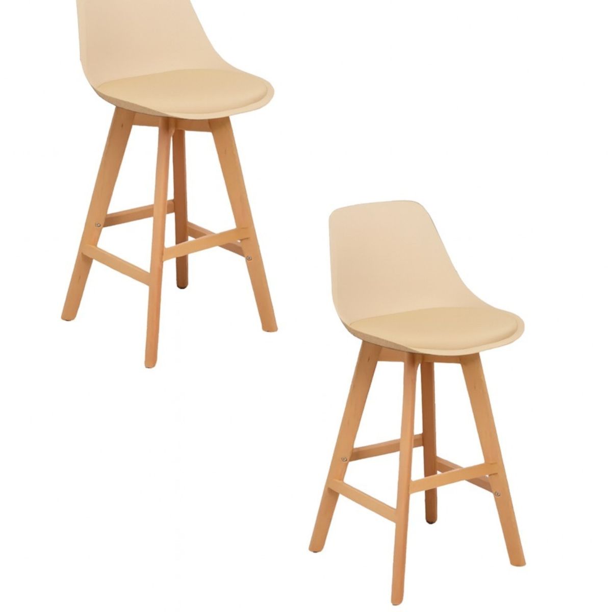 CORI CORI - Pack 2 Taburetes Tulip 75cms