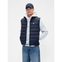 GAP - Chaqueta Hombre Vest Azul