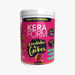 SKAFE COSMETICOS - Crema Multifuncional 2 en 1 Keraform Revelador de Rizos 1000 gr