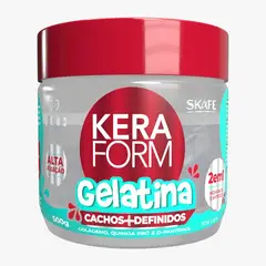 SKAFE COSMETICOS - Gelatina Keraform Rizos Más Definidos 500 gr