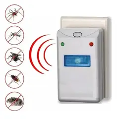 GENERICO - Repelente Electrónico Ahuyenta Ratones Cucarachas Zancudos