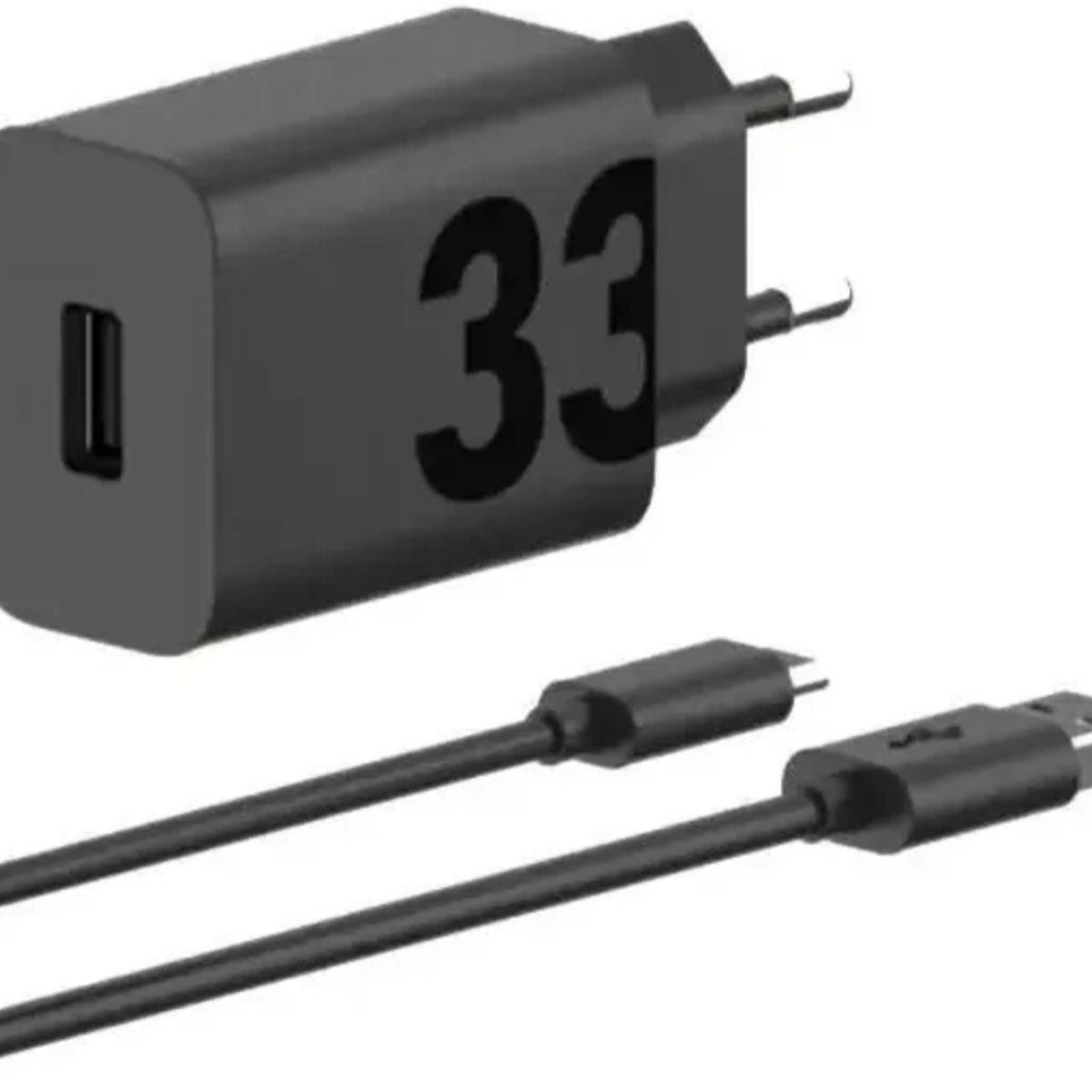 MOTOROLA - Cargador Motorola 33w Usb-c Original Negro