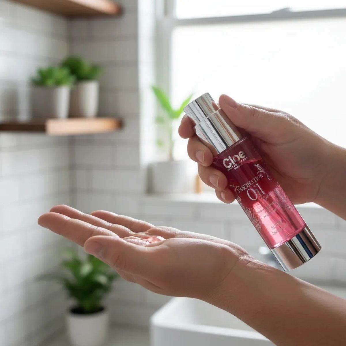 CLOE - ACEITE OILS FASCINATION ROSE CLOE 50ML BRILLO DE CRISTAL Y FRAGANCIA FLORAL ENVOLVENTE