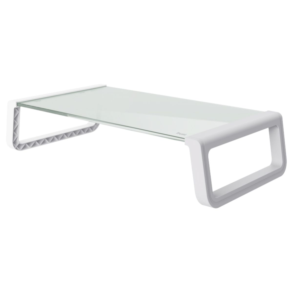 TRUST - Soporte de Monitor Trust Monta Premium Tempered GLASS White